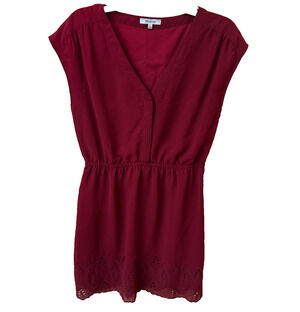 madewell silk strawberry dress Madewell | Dresses | Madewell Silk Strawberry Clover Button Front Dress